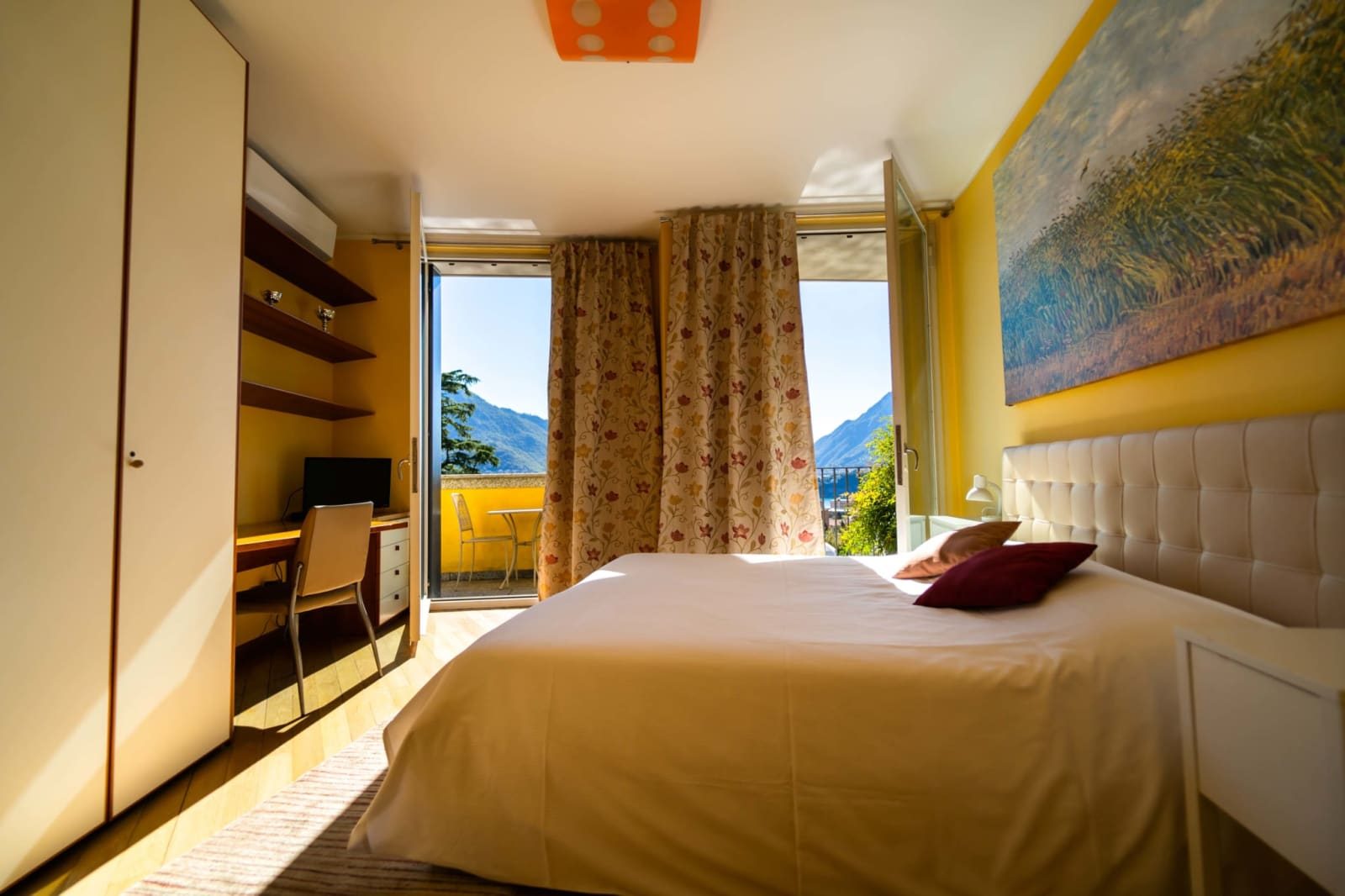 Camera Deluxe con balcone e vista sul Lago di Como